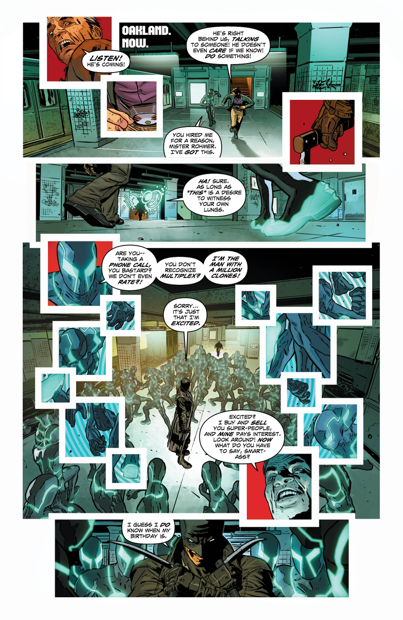 Illustration for article titled Exclusive DC preview: Midnighter kicks ass and goes clubbing in Midnighter #3